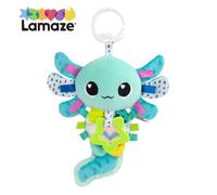 LAMAZE Alise die Axolotl - Clip & Go - Jouet pour poussette - Sensoriels pour bébé - Jouet éducatif précoce à partir de 0 à 6 mois - Spécialement conçu pour les nouveau-nés - Cadeaux de fête prénatale