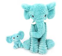 Peluche Dimoitou maman et bébé Les Ptipotos Aqua (35 cm)