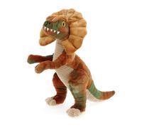 Keel Toys KEELECO - Peluche 100% recyclée - Jouet écologique pour Enfant - Peluche Dinosaure Diloplosaure 26cm - SE2269
