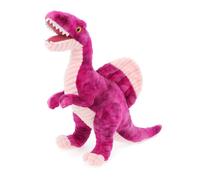 Peluche dino spinosaure 38cm 100% recyclée rose TU