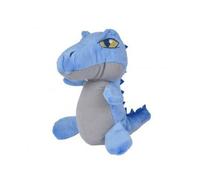 Peluche Dinosaure Mosasaure Assis Bleu 17 Cm - Dino - Doudou Enfant - Jurassic World - Nouveaute
