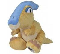 Peluche dinosaure parasaurolophus 28 cm - dino jurassic world - doudou enfant