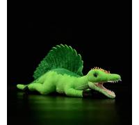 Peluche Dinosaure Spinosaurus Simulation 45cm, Modèle de Dinosaure à Voile Doux et Réaliste, Cadeaux Collectionnables pour Enfants