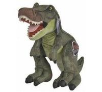 Peluche dinosaure t-rex vert 40 cm - dino tyrannosaure - doudou enfant - jurassic park Vert