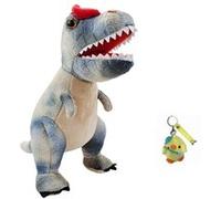 Peluche Dinosaures et Goserda® Porte-clés Poulet Dragon à deux couronnes 25cm G