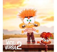 Peluche - DISNEY - Anxiété - Vice Versa 2 - Licencié Disney Pixar - Garantie 2 ans