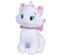 Peluche disney : chat blanc marie 26 cm - doudou licence enfant - aristochats Blanc G