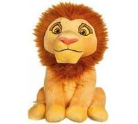 Peluche disney le roi lion : lion mufasa 29 cm - doudou enfant - licence disney