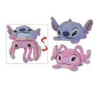 Simba Peluche Disney Lilo & Stitch, Stitch & Angel réversible 8 cm à partir de 0 mois