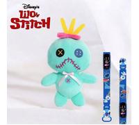 Peluche Disney Lilo et Stitch Souillon 20CM + Montre Lcd Stitch Offerte