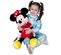 Peluche Disney Minnie Mouse Rouge 65Cm Simba Original Fille