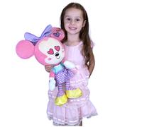 Peluche Disney Minnie Tokyo 45cm Chaussures Jaunes De 0 + Pantin Poupée Coeur