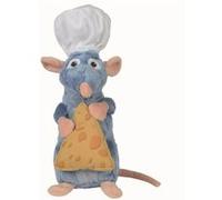Peluche Disney - Rémy en toque avec fromage, de Ratatouille - 25 cm NA G