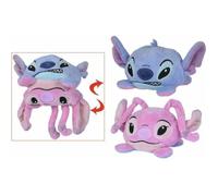 Peluche - Disney - Stitch / Angel - Réversible - 8 cm - Mixte