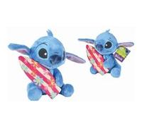 Peluche Disney Stitch et planche de surf 25 cm Multicolore G