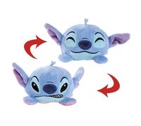 Simba Teddy Reversible Stitch Disney 8 Cm Bleu