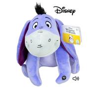 Peluche Disney Winnie l'Ourson : Bourriquet 30cm avec son