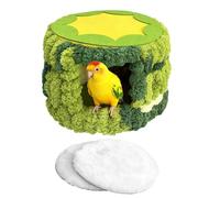 Peluche d'oiseau - 6,93 pouces | Soft Pet - Sac de couchage chaud d'hiver pour cacatoès, perroquets, perruches, inséparables, pinsons, écureuils, chinchillas, cage, hamac, linge de lit accueilli
