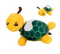 Peluche douce en forme de tortue de mer - Peluche souple - Coussin décoratif douillet - Design moderne - Décoration d'intérieur mignonne pour lit, canapé, salon, voyage, sieste, histoire du temps