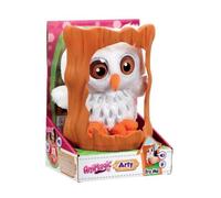Peluche Douce Sonore Multicolore Vivid Toys - Goliath - Animagic 31349.4300 - Orange - 15 5 x 12 x 19 mm