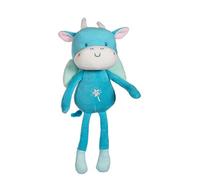 Peluche Doudou bébé - Pantin Les P'tits féeriques 24 cm - Dragon Bleu - Dès la Naissance - Idée Cadeau - Gipsy Toys