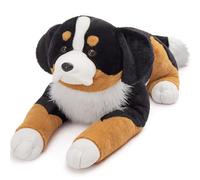 Peluche / Doudou bouvier bernois XXL de 100 cm de long par MorisMos, grand chien en peluche géant, doux, jouet en tissu, cadeau pour Noël et anniversaire pour bébés et enfants