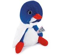Peluche Doudou et Compagnie Allez les Bleus Cocorico bleu cape JO Paris 2024 Bleu G