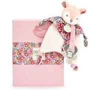 Peluche Doudou et Compagnie Boh'aime Faon Attache sucette Multicolore B