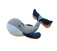 Peluche - DOUDOU ET COMPAGNIE - HO3261 - Baleine bleue - 30 cm - Éveil des sens - Dès la naissance