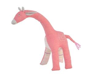 Peluche Doudou Girafe Rose Goldie 34 cm Happy Horse - Doudou Girafe