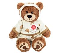 Peluche doudou - HERMANN TEDDY - Hermann Teddy - Ourson pyjama 30 cm - Ultra douce - Pyjama amovible gaze coton