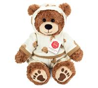 Peluche doudou - HERMANN TEDDY - Hermann Teddy - Ourson pyjama 30 cm - Ultra douce - Pyjama amovible gaze coton