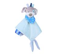 Peluche Doudou Plat, Doudou Peluche Bébé avec Anneau de Dentition, Doudou Chiot Peluche, Doudou Facile à Attraper, Doudou et Compagnon Bébé, Cadeau Naissane pour Filles et Garçons