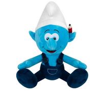 Peluche doudou PMS Les Schtroumpfs: Le Schtroumpf bricoleur assis (26cm)