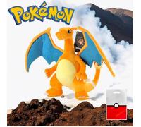 Peluche - Dracaufeu - Environ 30 cm - Livrée avec Pochette Surprise - Licence Pokémon