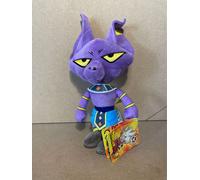 Play by Play Peluche des Personnages de Dragon Ball Super, Goku, Petit, Vegeta, Beerus, Majin Bu - Qualité Super Soft (23-27cm, Beerus)