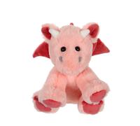 Peluche dragon Trendy 16 cm rose TU
