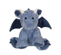 Peluche - dragon trendy color bleu jeans - 50 cm bleu TU