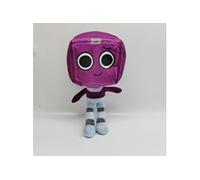 Peluche du monde de Dandy's World, personnage à tête large violet, 26 cm