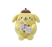 Peluche du monde Hello Kitty World, 25 cm, doudou de qualité supérieure pour les fans de la série TV populaire, plusieurs édition limitée au choix (Purin)
