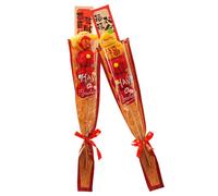 Peluche du Nouvel an Chinois,Bouquet De Fausse Nourriture avec 2 Pièces,Accessoires pour Photos du Réveillon de la Saint-Sylvestre 2026 | pour Intérieur, Extérieur, Maison, Fête et Vacances