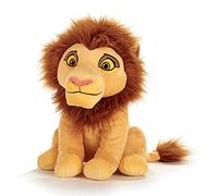 Peluche du Roi Lion 24-30 cm, 5 personnages différents Simba jeune ou erw., Nala, Timon ou Pumbaa, original, le Roi Lion 2021, peluche super douce (Simba - adulte)