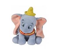 Peluche Dumbo l eléphant Gris 17 cm - Doudou Enfant, Bebe - Set Jouet + 1 Carte Offerte