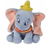 Peluche dumbo l elephant gris 17 cm - doudou enfant bebe - set jouet + carte tigre - disney Gris