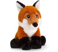 Keel Toys KEELECO - Peluche 100% recyclée - Jouet écologique pour Enfant - Peluche Renard 18cm - SE6424