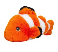 Keel Toys - Peluche Poisson Clown SE1017 33 cm Orange/Blanc
