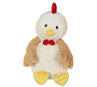 Peluche - econimals de pâques 15 cm - coq beige TU