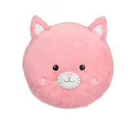 Peluche - econimals rondouillet, chat 34 cm rose TU