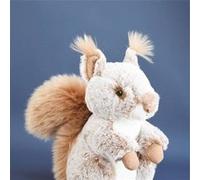 HISTOIRE D'OURS - Peluche Écureuil Adorable et Douce - Les Grands Espaces Collection Naturelle et Apaisante - Taille de 50 cm - Lavable à 30° pour un Entretien Facile - Idee Cadeau