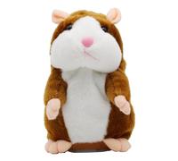 Peluche Électrique De 15cm Pour Enfants, Hamster Et Souris Parlant, Jouet Éducatif, Répétition D'Enregistrement Sonore, Cadeaux Pour Enfants